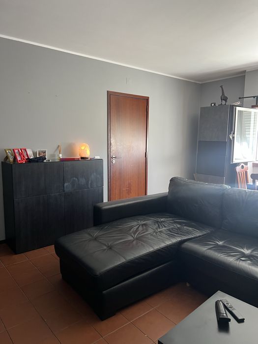 Sala de estar e jantar completa