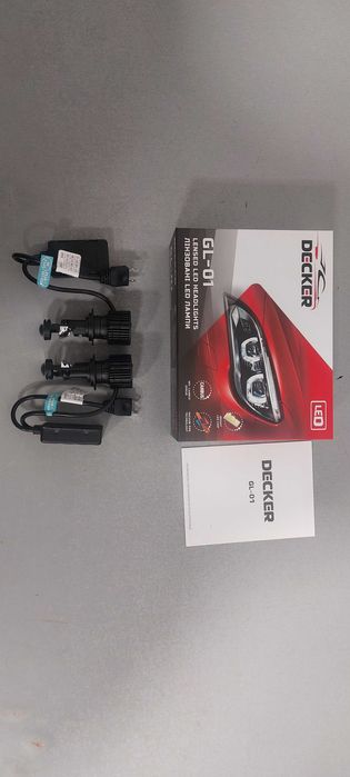 Led світлодіодні міні лінзи Bi-LED H7 H4 6000k 9000lm 65w ЛЕД Лампи