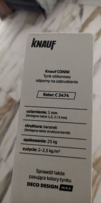 Tynk silikonowy knauf