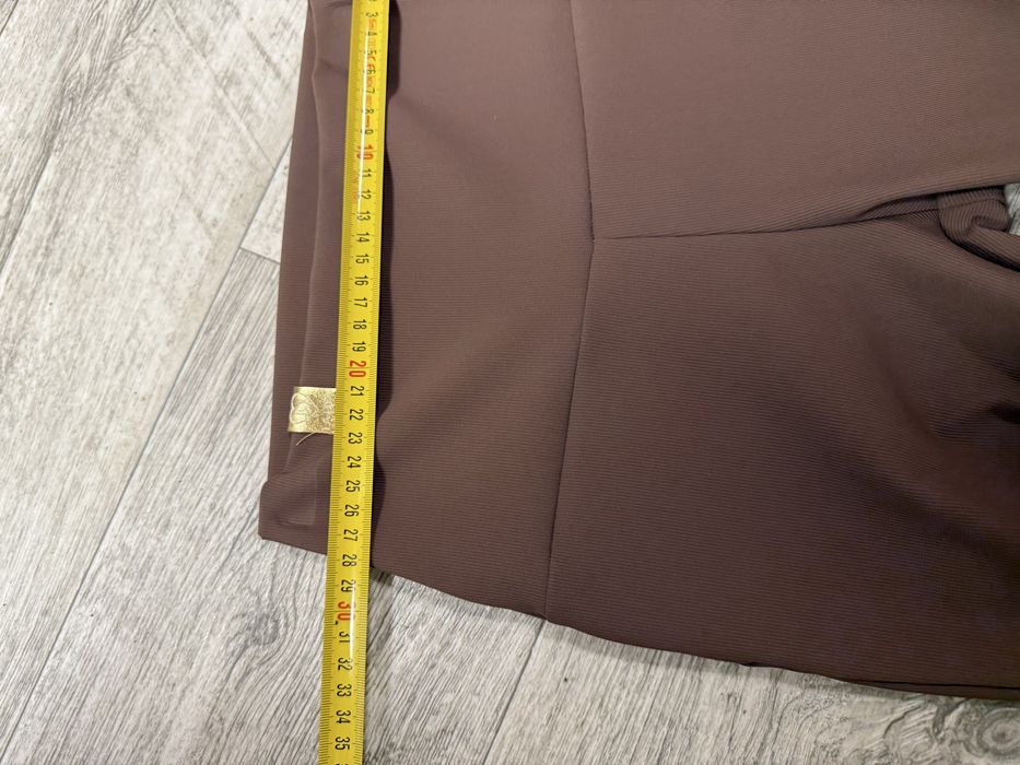 Piękny komplet body legginsy La Diva karmel