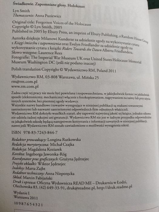 Holokaust prawdziwe historie ocalonych