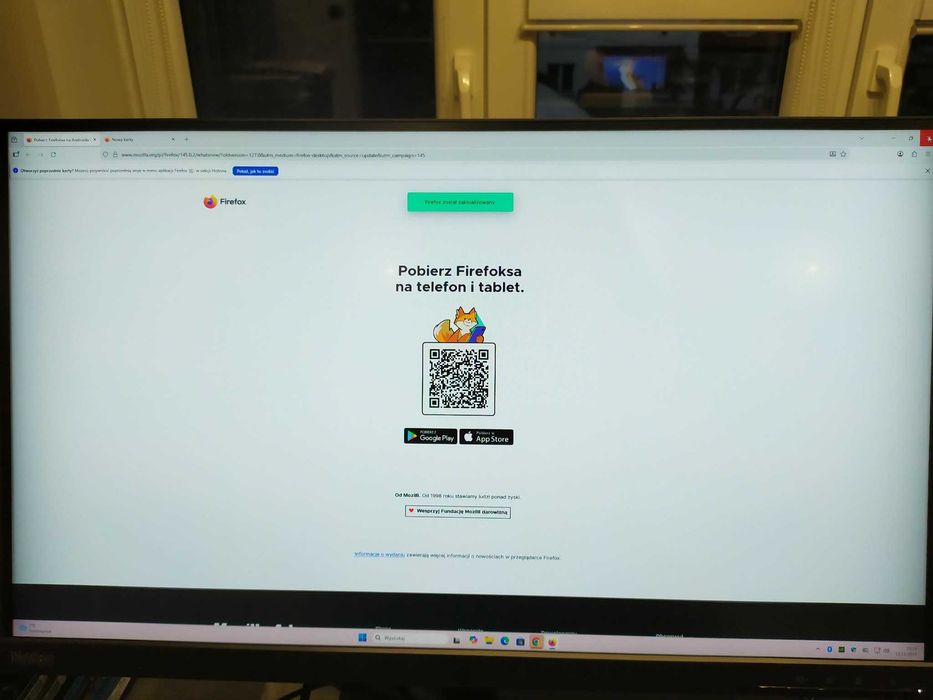 Monitor 27" 2560x1440 WQHD ips led Lenovo ThinkVision T27q-20 klasaA