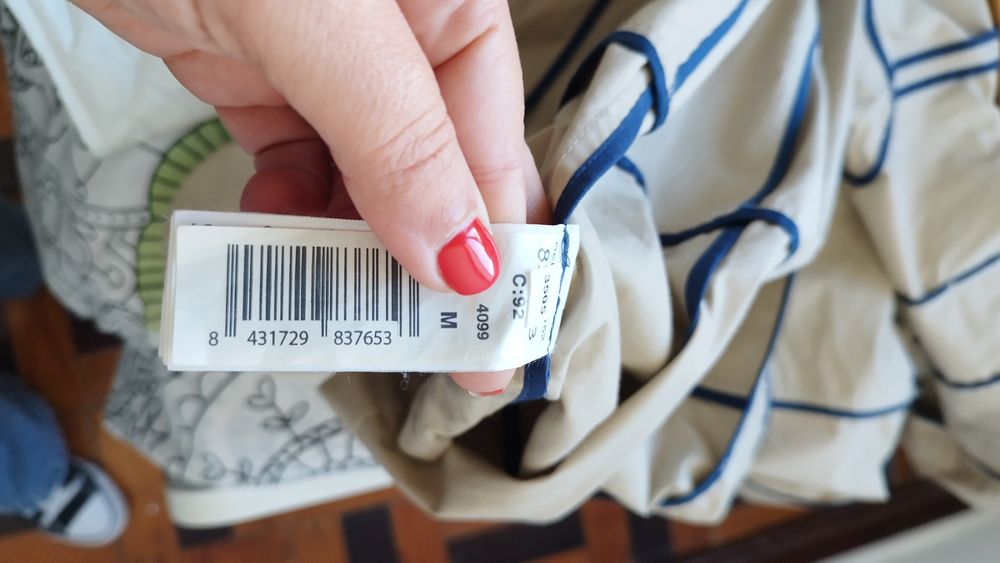 Gabardina beije Mango