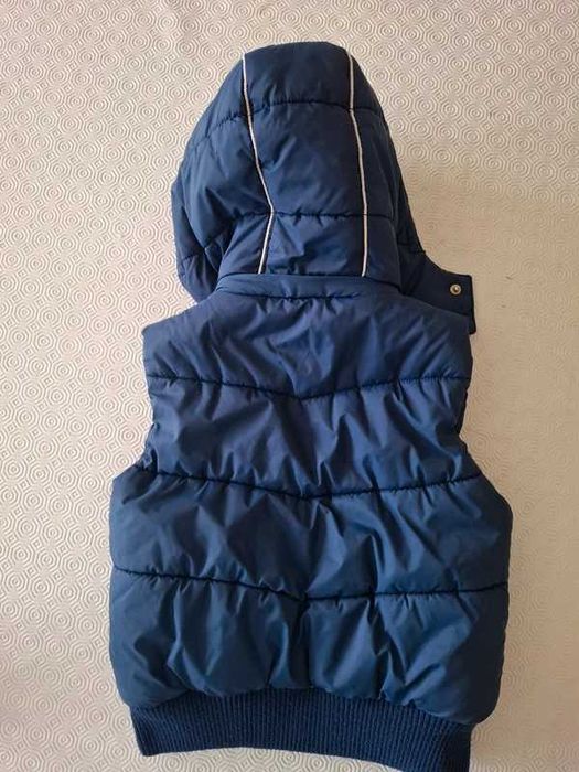 Colete infantil azul 7-8 anos