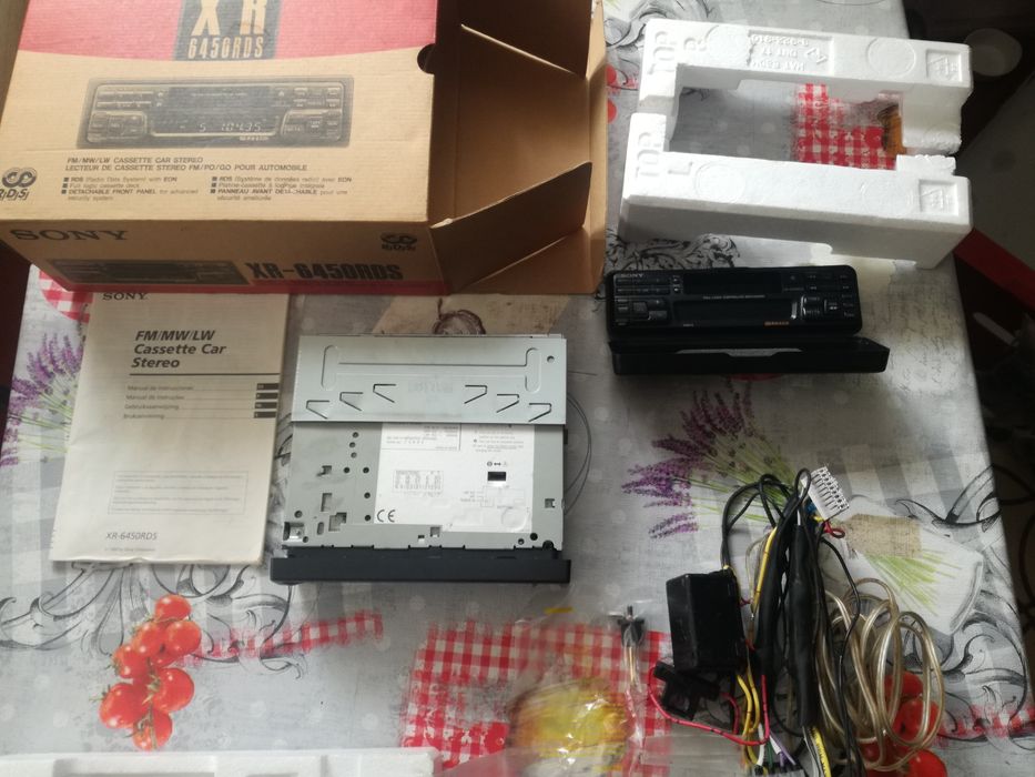 Rádio Sony XR 6450 RDS