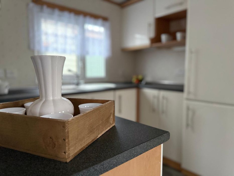 Całoroczny domek holenderski angielski CENTRANE ogrzewanie