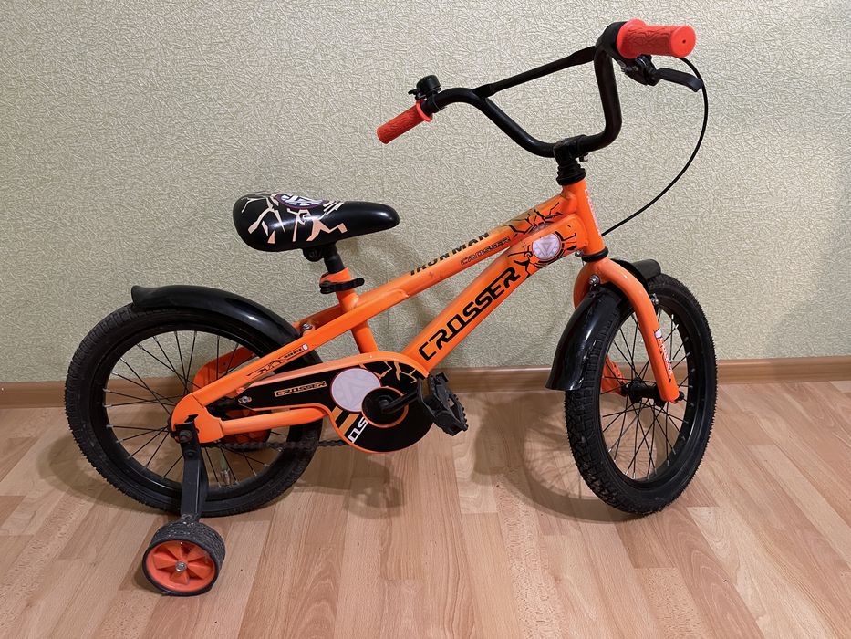 Велосипед дитячий Crosser 16 Iron Man G960 Orange