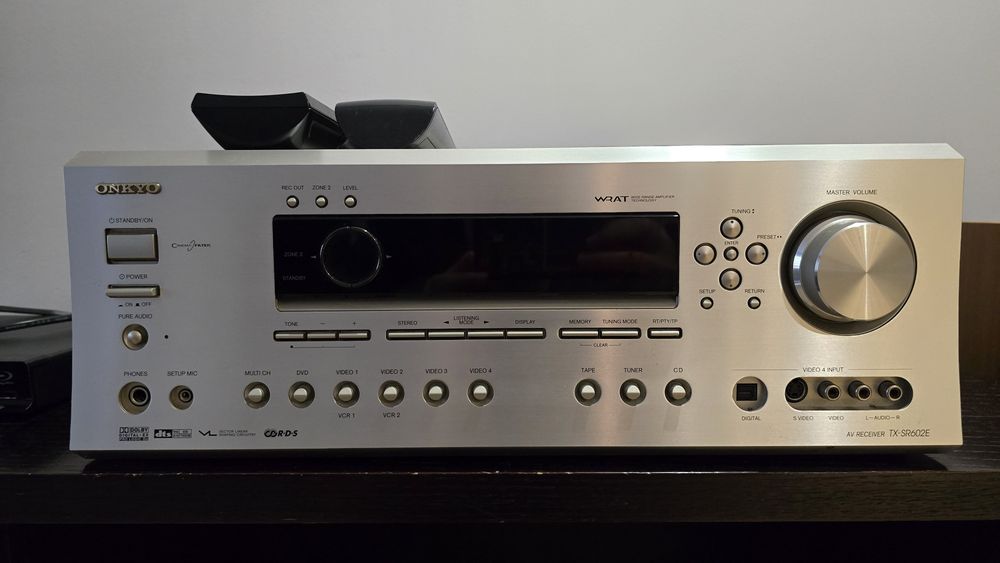 Kino domowe Onkyo 602e sub Paradigm 1000v3,  kolumny Avance Omega 503 mk2