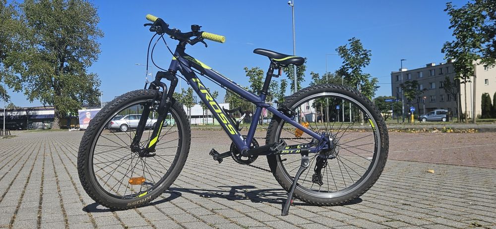 Rower Dziecięcy 24 cale Kross Dust Jr 1.0 rama 12 cali