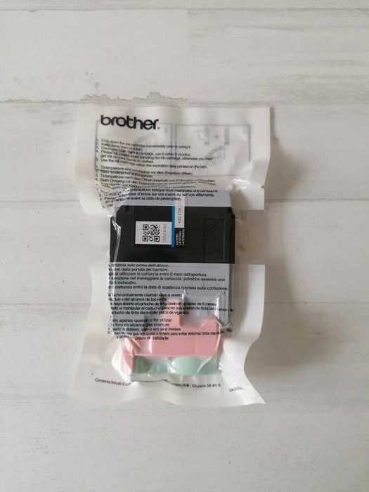 Tinteiro Brother LC121C Azul Ciano Toner Original Ink Cartridge