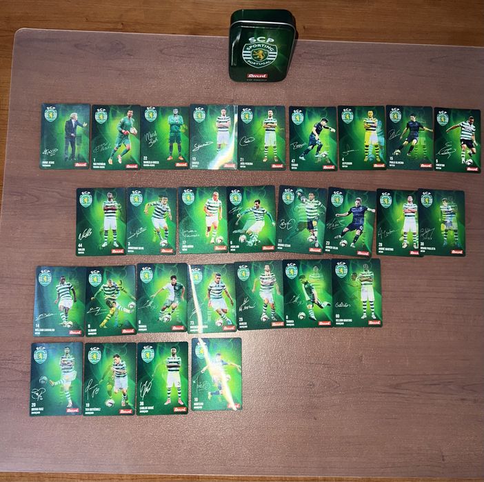 Cartas de coleção Sporting 2015/2016