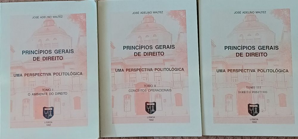 Direito Princípios Gerais do Direito  3 Livros Facsimile Cada 15