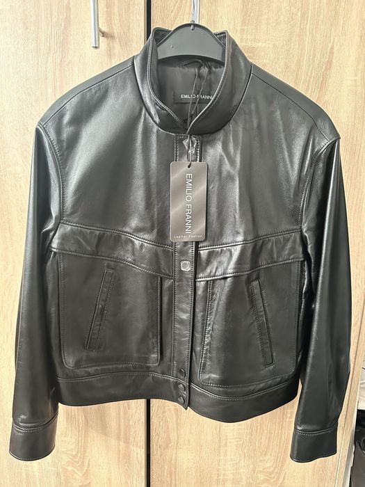 Шкіряна натуральна  куртка .