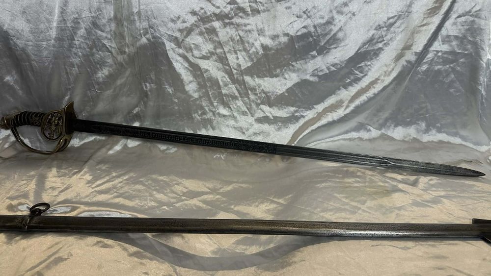 Szabla Pruska sygnowana Solingen z orłem