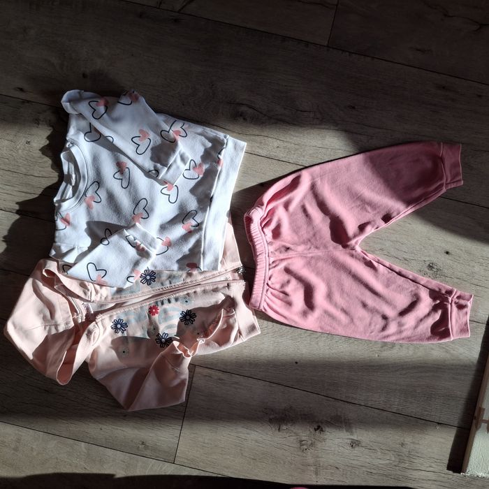 Костюмчик весна осінь кофта, штани, кофта на замку  74-80