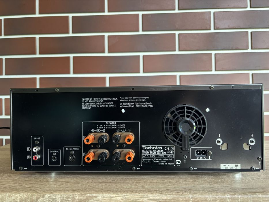 Koncowka mocy Technics SE-A909S