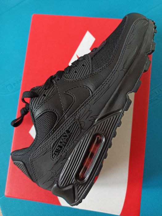 Nowe Nike Air Max 90 Czarne 43