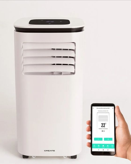 Ar Condicionado Portátil Create Silkair Connect 24L - Wi-Fi (Com Garantia)