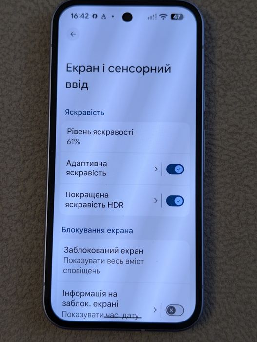 Google Pixel 9a. 12/256