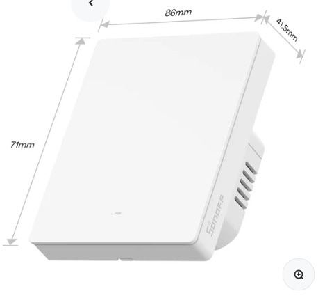 SONOFF Interruptor de Parede inteligente (WIFI/Matter)
