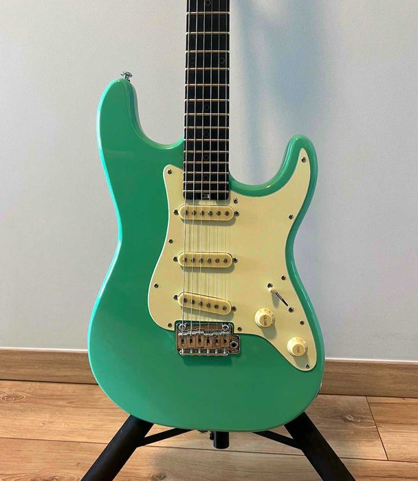 Schecter Nick Johnston Diamond Series Traditional SSS Atomic Green