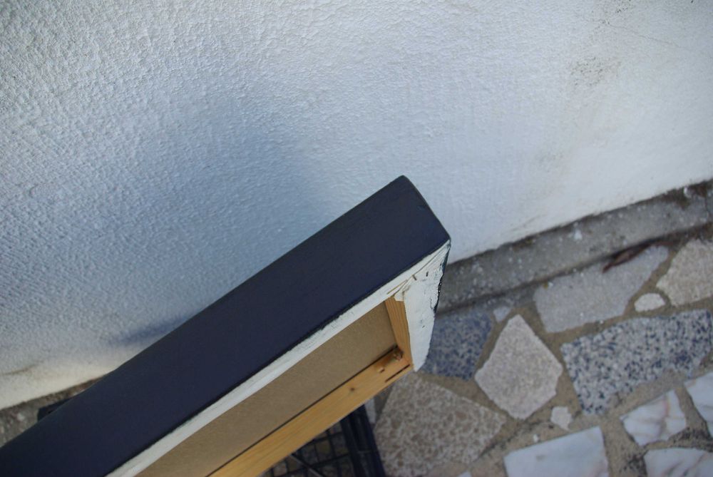 Nu feminino, acrílico sobre tela. Obra original de Carlos Marques