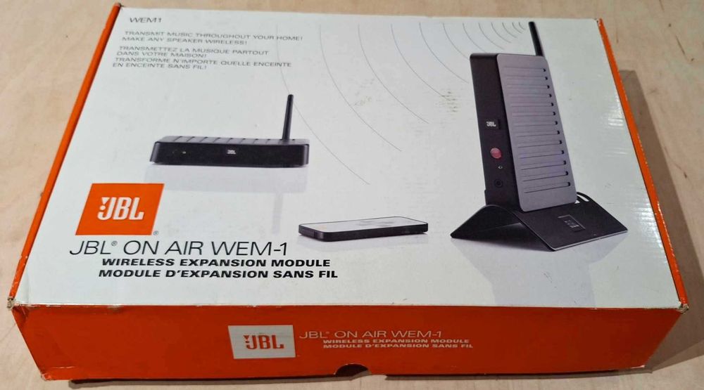 JBL ON AIR WEM-1 zestaw do bezprzewodowej transmisji audio 2.4G  2x50W