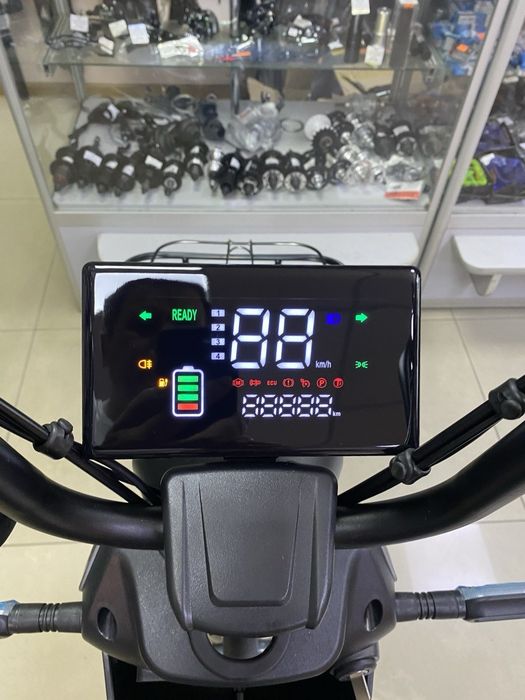 Електроскутер 60V 24Ah 800W электромопед CR-2