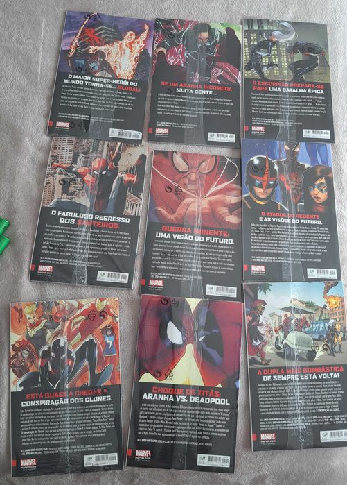 BD MARVEL - Homem Aranha - Série I - Novos!