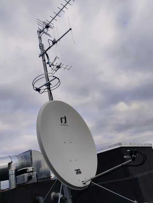 Montaż anten satelitarnych i naziemnych DVB-T2, Ustawianie anten