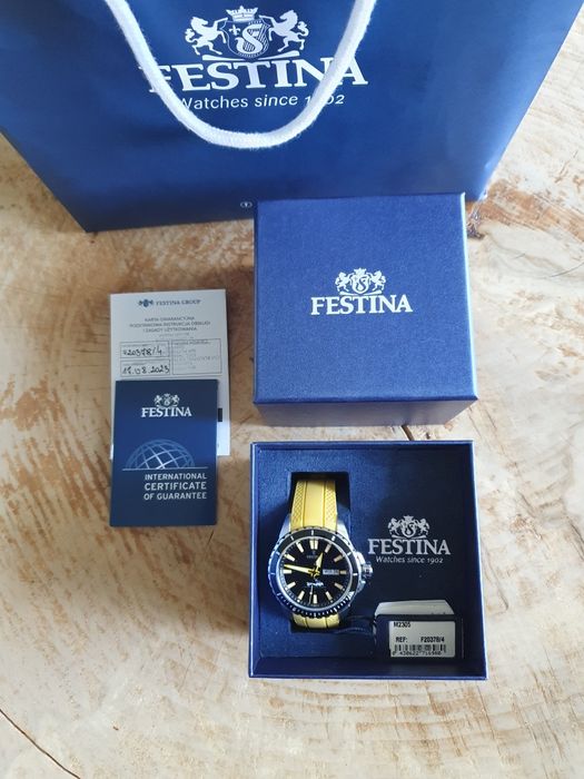 Zegarek Męski Festina wersja limitowana.