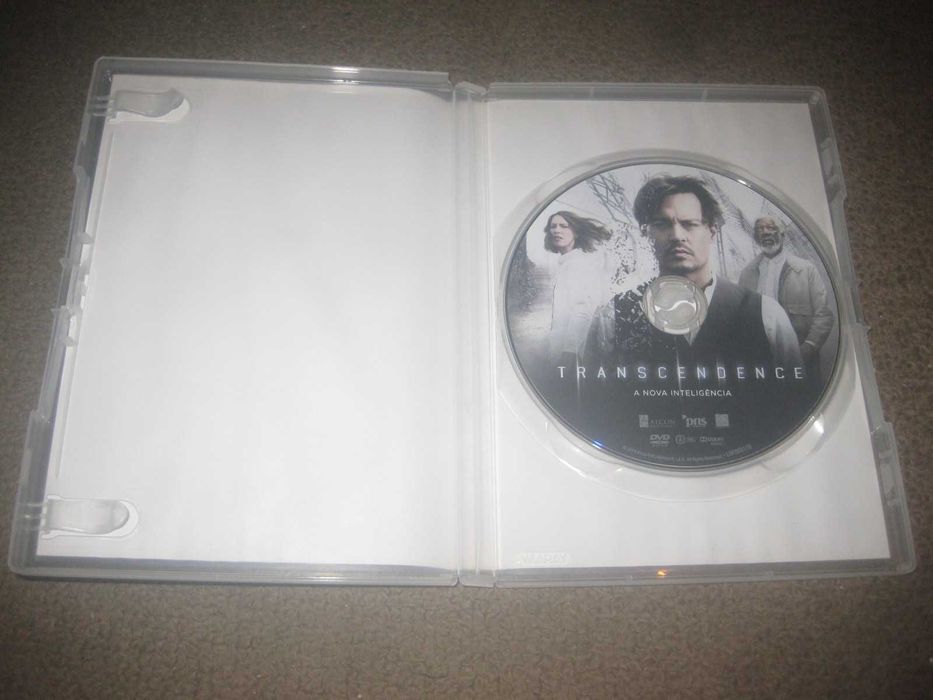 DVD "Transcendence- A Nova Inteligência" com Johnny Depp