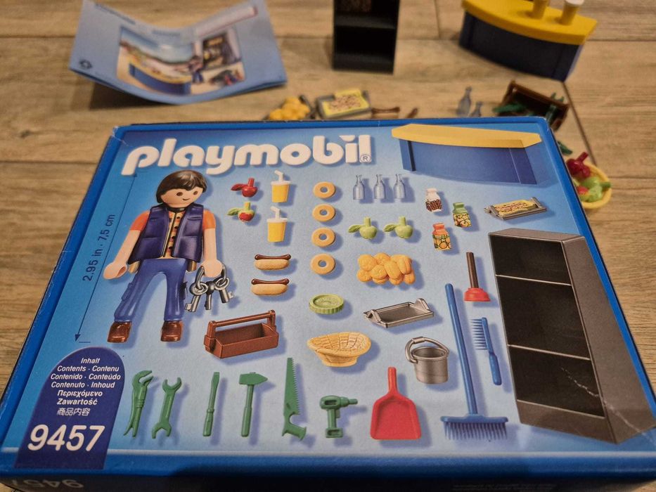 Playmobil CityLife 9457 Woźny w sklepiku