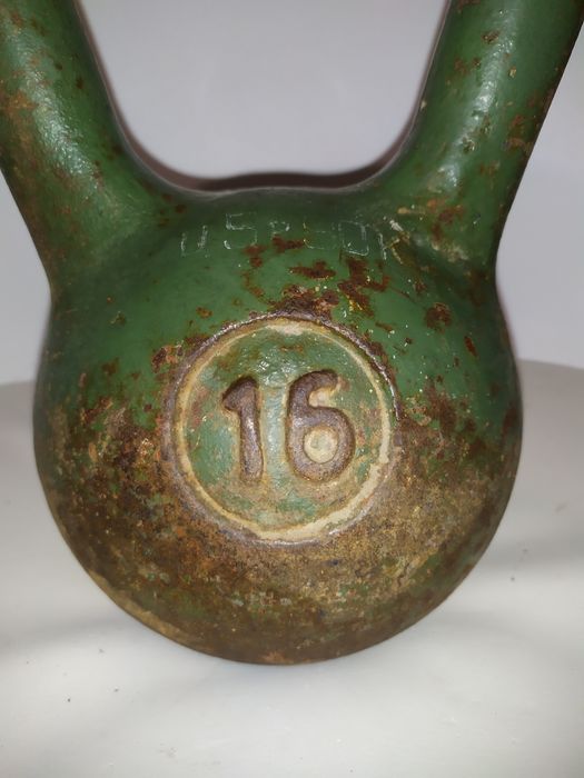 Гиря 16 кг производства ссср