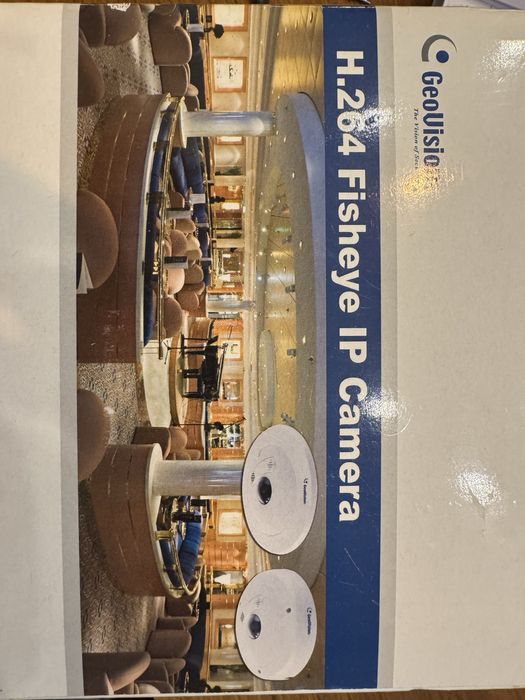 Kamera IP GeoVision H.264 Fisheye – 360° | komplet | NOWA