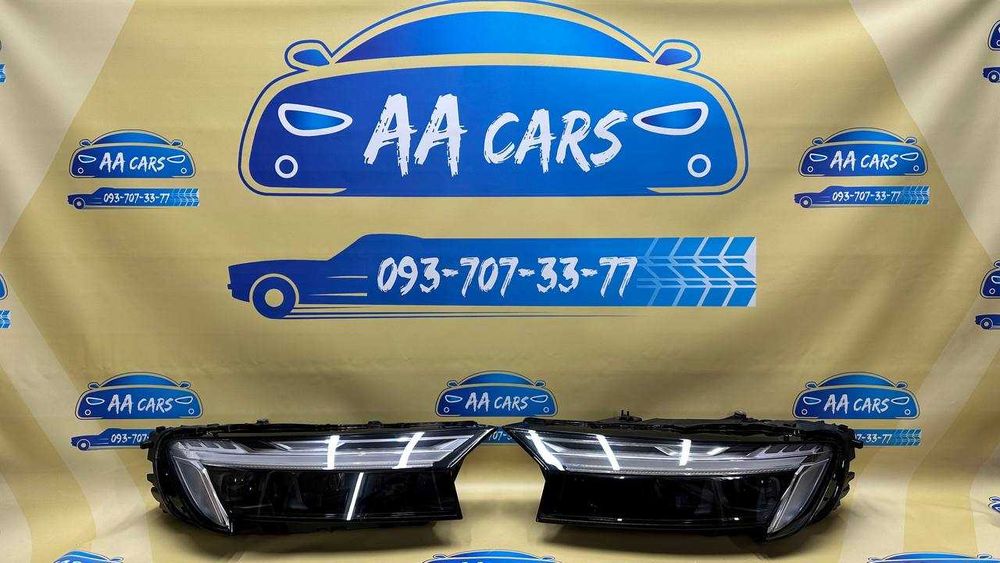 Фары Фари Фара Audi Q7 4m Full Led Matrix 2024 Facelift фары Ауди ку7