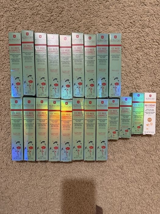 Крем CC Erborian Red Correct новий