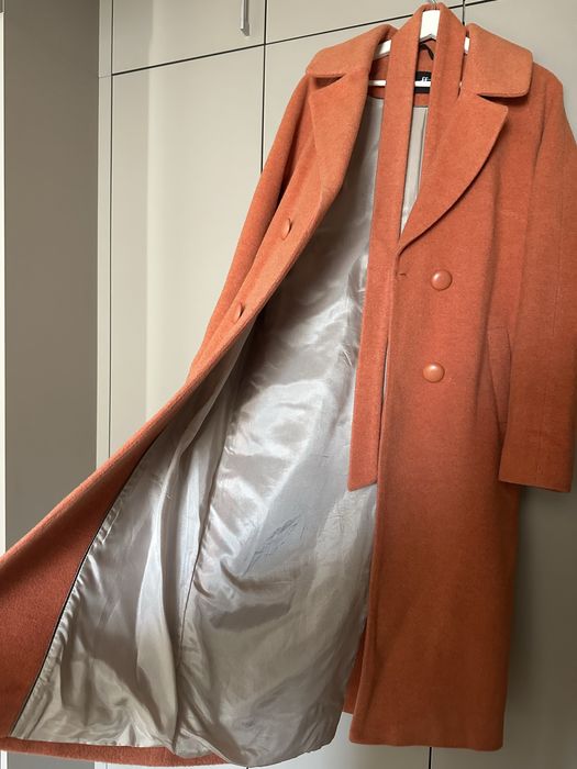 Пальто з натуральної шерсті з альпакою