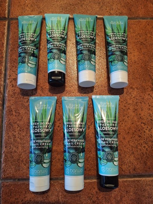 Aloesowy krem do rąk i paznokci Barwa Naturalna