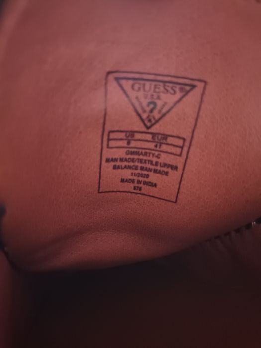 Męskie półbuty mokasyny Guess rozmiar 41