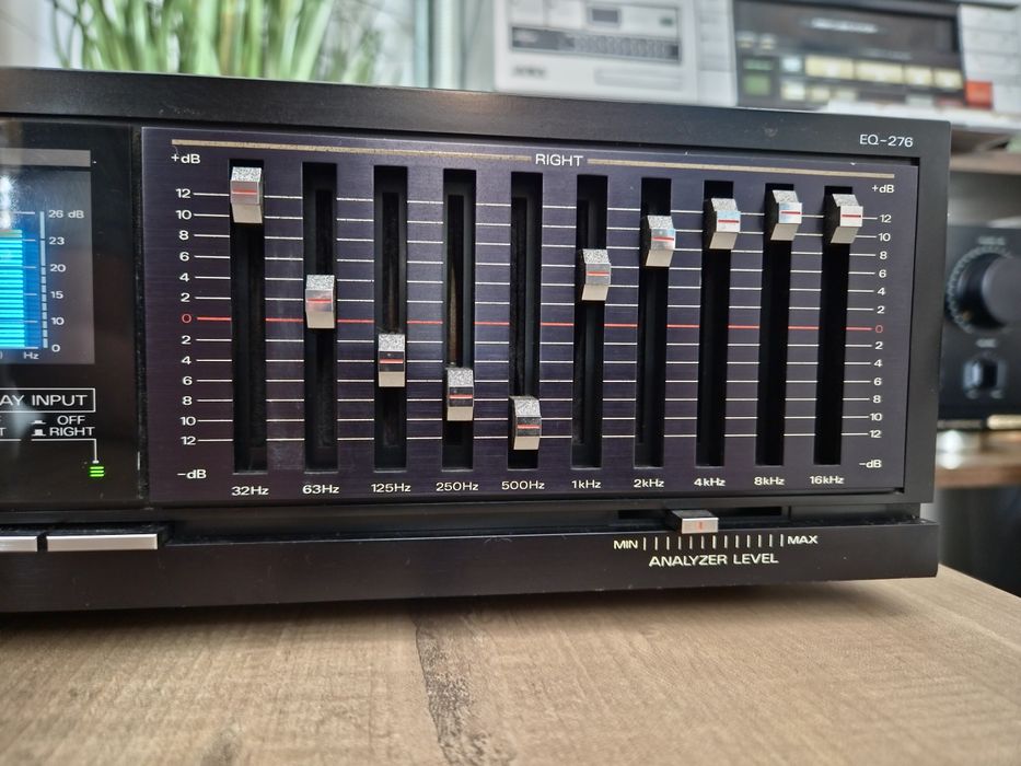 Fisher EQ 276 Equalizer, analizator  widma