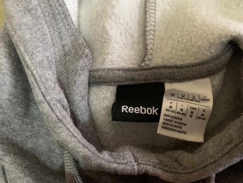 Кофта Reebok серая