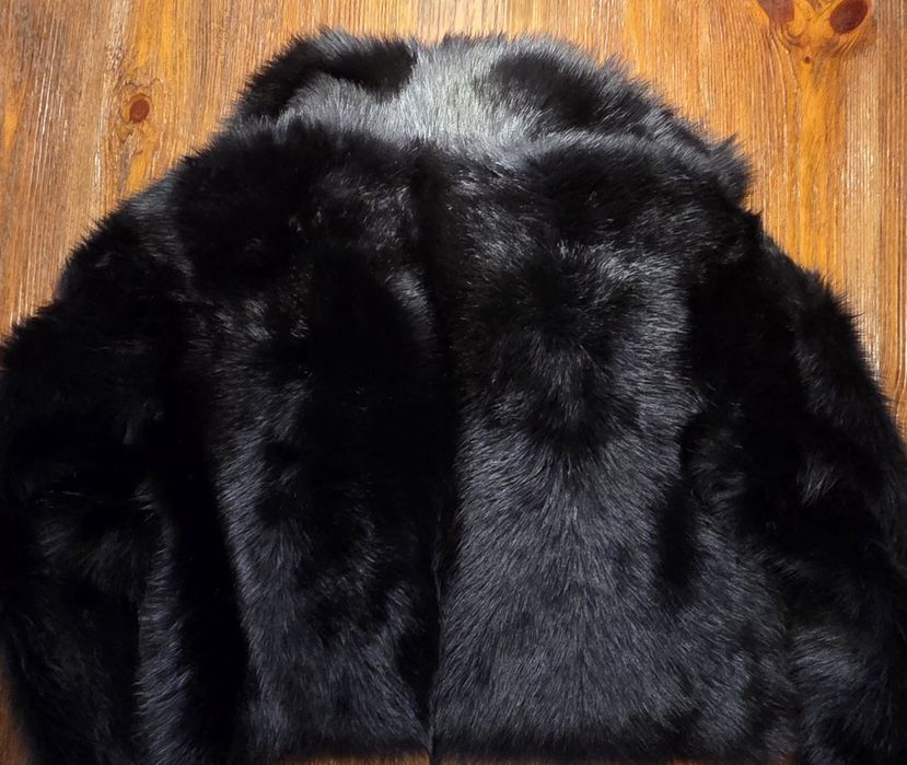 Casaco em pele Massimo Dutti