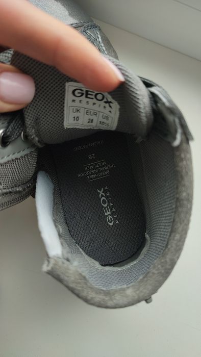 Чобітки Geox 28 замшеві Демі оригінал