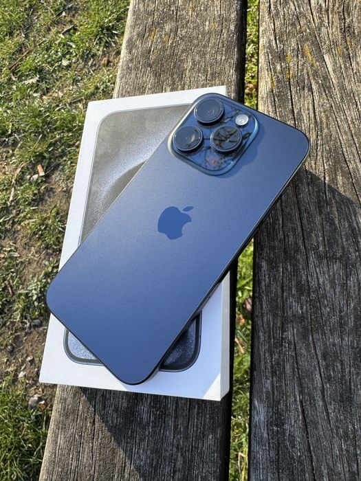 iPhone 15 Pro Blue Titanium 128GB
