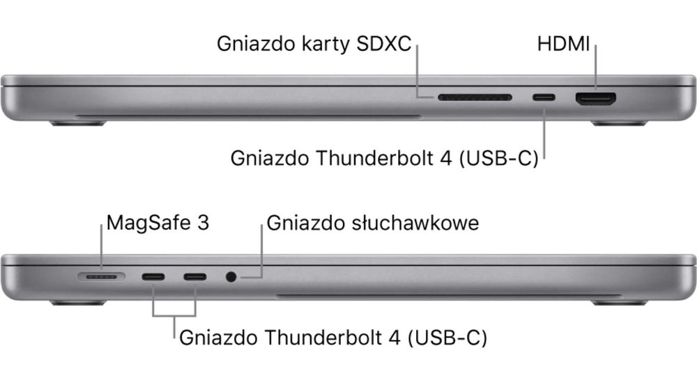 LAPTOP APPLE MacBook Pro M1/ 32/ SSD 500/ 16,2" Retina/ PL LIGHT/dowóz