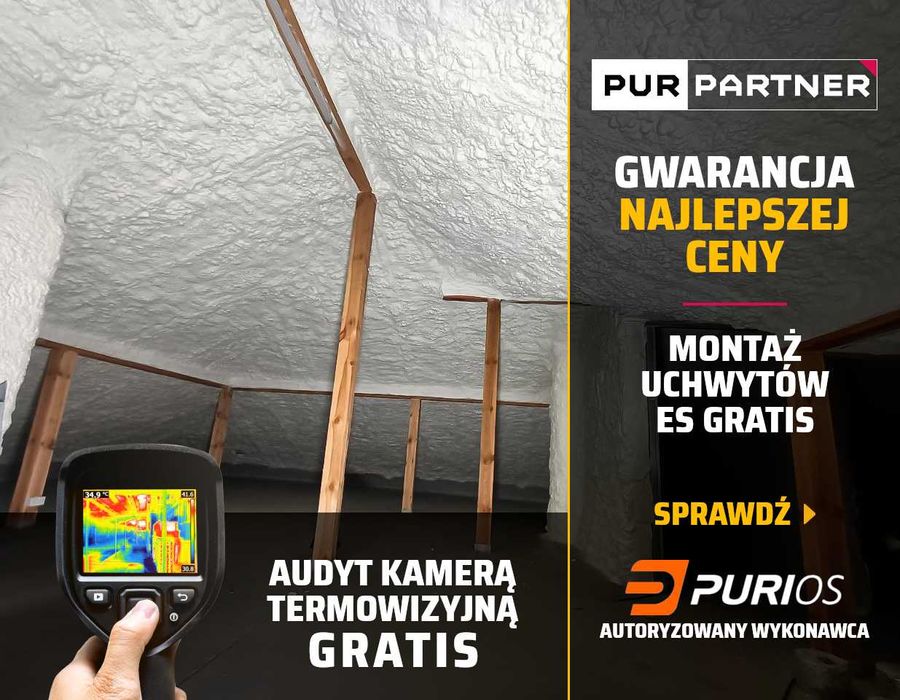 PIANA PUR / Ocieplanie PIANĄ PUR / Ocieplenie dachu PIANĄ PUR / Ocieplenie poddasza PIANKĄ PUR / Izolacja Poddasza PIANKĄ PUR / CELULOZA / PROMOCJA !!