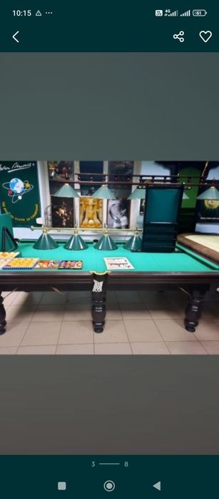 Зборка і перетяжка більярдних столів.Ремонт,монтаж та демонтаж
Реставр