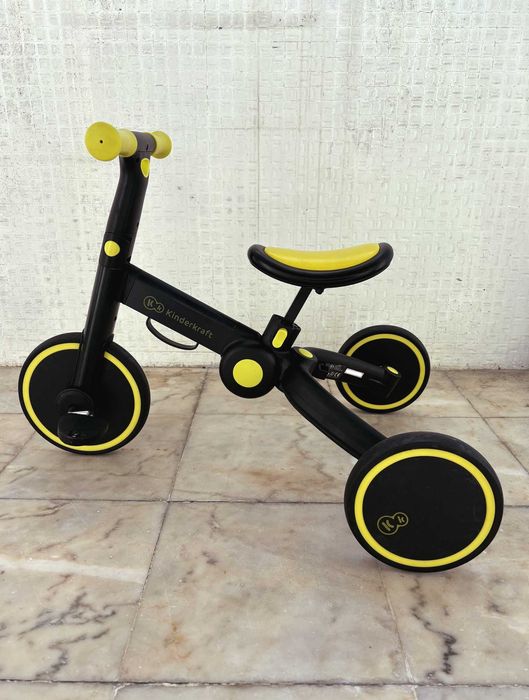 Triciclo e bicicleta de equilíbrio - Kinderkraft