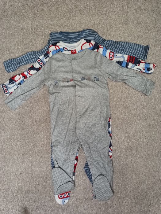 Дитячі чоловічки  Fred&Flo, комплект 3 шт, 3-6 міс, 9-12міс.